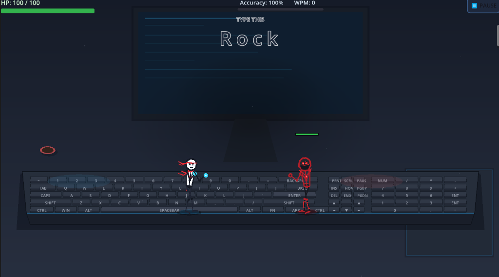 Keyboard Circuit Arena