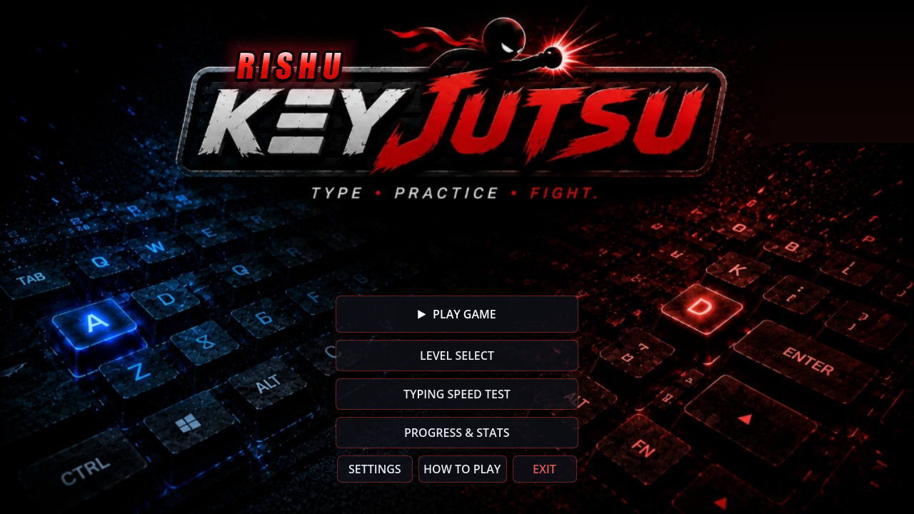 Main Menu UI Screen